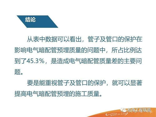 電氣敷管工程質量控制與通病防治